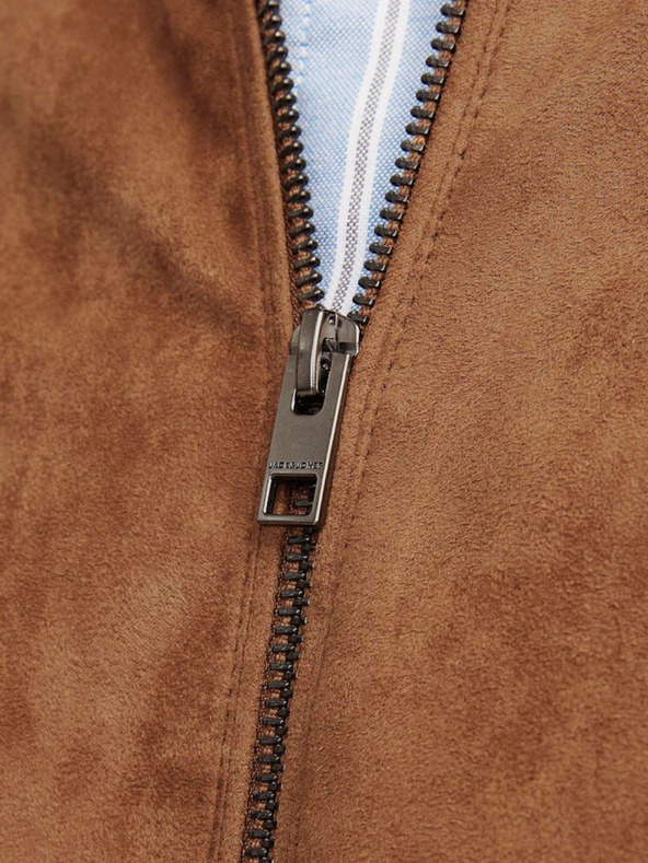 Jack & Jones Giacca in pelle scamosciata Jack & Jones Dylan uomo marrone