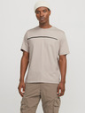 Jack & Jones Maglietta Jack & Jones Fusion Beige Uomo