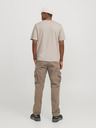Jack & Jones Maglietta Jack & Jones Fusion Beige Uomo