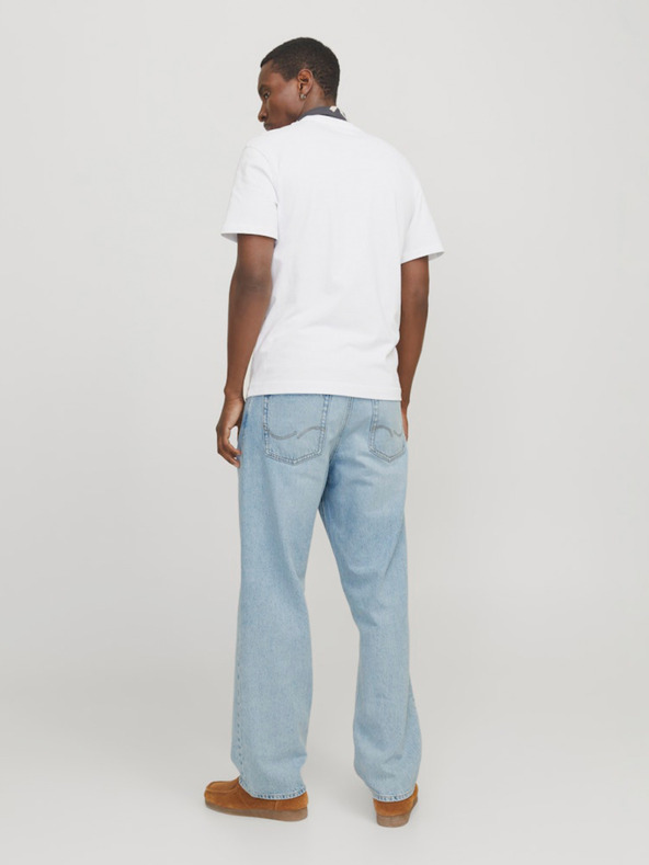 Jack & Jones Jeans larghi Jack & Jones Alex blu chiaro da uomo