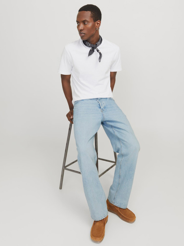 Jack & Jones Jeans larghi Jack & Jones Alex blu chiaro da uomo