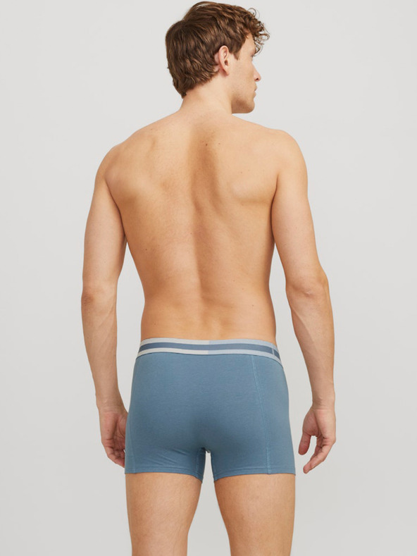 Jack & Jones Set di tre boxer da uomo Jack & Jones in blu, grigio e nero
