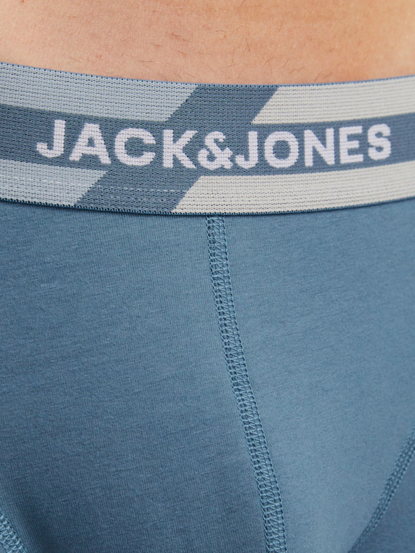Jack & Jones Set di tre boxer da uomo Jack & Jones in blu, grigio e nero