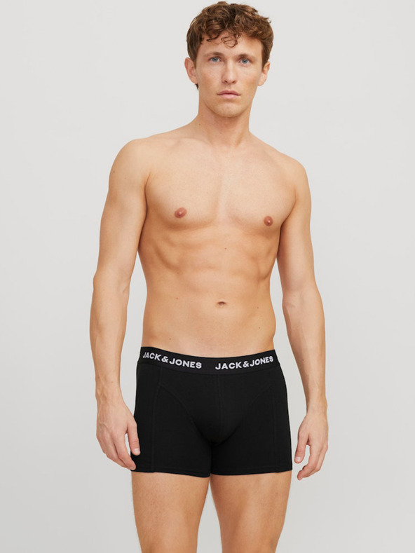 Jack & Jones Set di tre boxer da uomo Jack & Jones in blu, verde e nero