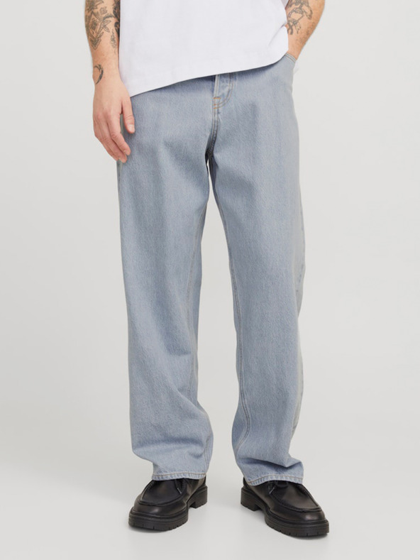 Jack & Jones Jeans larghi Jack & Jones Alex blu chiaro da uomo