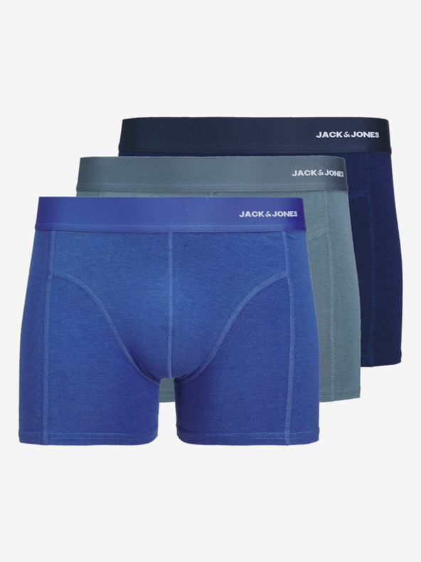 Jack & Jones Set di tre boxer da uomo Jack & Jones blu
