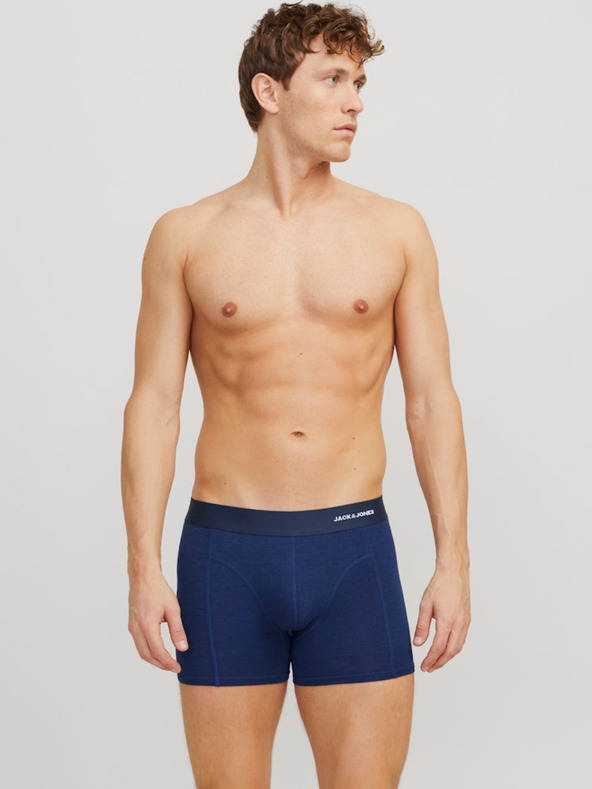Jack & Jones Set di tre boxer da uomo Jack & Jones blu