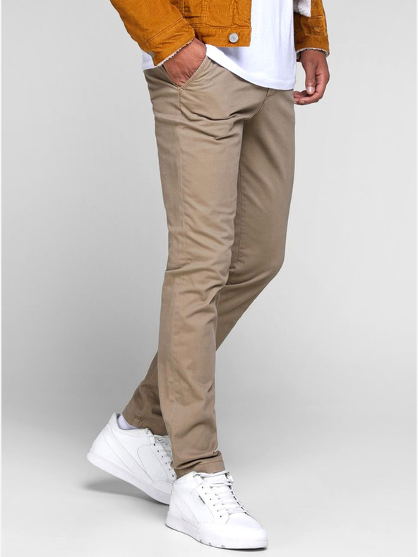 Jack & Jones Pantaloni chino beige slim fit Jack & Jones Marco