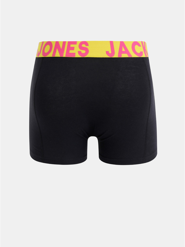 Jack & Jones Set di tre boxer Jack & Jones in nero, blu e grigio