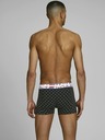 Jack & Jones Set di tre boxer in nero e blu navy con stampa Jack & Jones