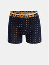 Jack & Jones Set di tre boxer in nero e blu navy con stampa Jack & Jones