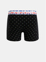 Jack & Jones Set di tre boxer in nero e blu navy con stampa Jack & Jones