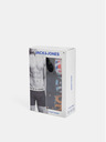 Jack & Jones Set di tre boxer in nero e blu navy con stampa Jack & Jones