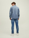 Jack & Jones Camicia blu da uomo in denim slim fit Jack & Jones Heridan