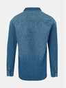 Jack & Jones Camicia blu da uomo in denim slim fit Jack & Jones Heridan
