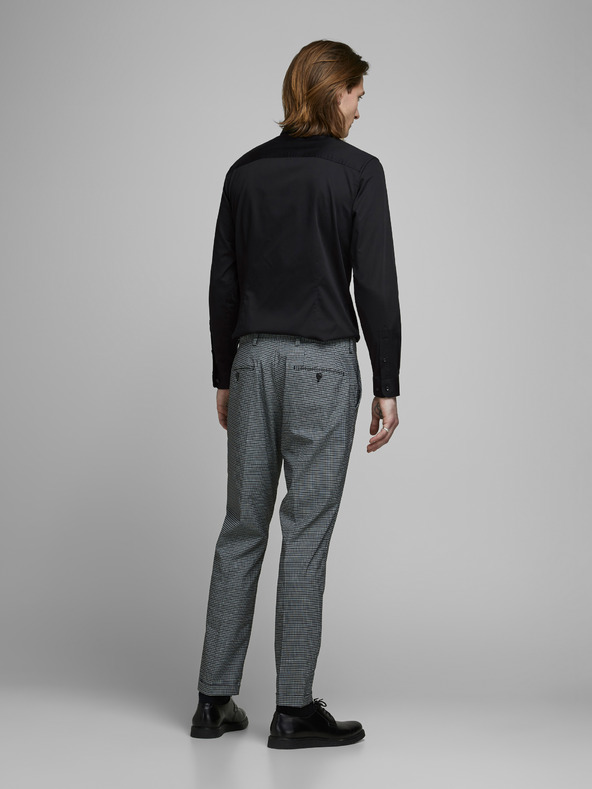 Jack & Jones Camicia nera slim fit Jack & Jones Parma