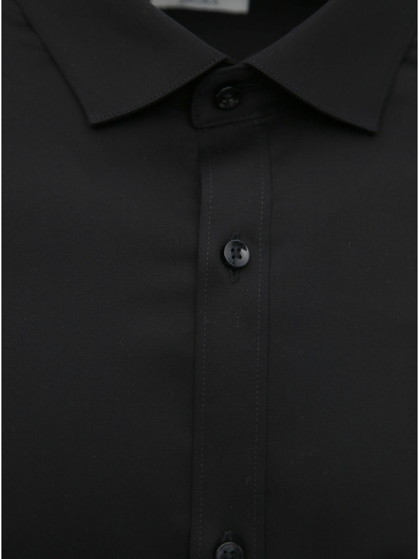 Jack & Jones Camicia nera slim fit Jack & Jones Parma