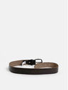 Jack & Jones Cintura in pelle marrone scuro Jack & Jones Paul
