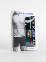 Jack & Jones Set di tre boxer Jack & Jones Flower in blu e nero