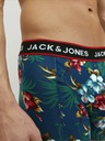 Jack & Jones Set di tre boxer Jack & Jones Flower in blu e nero
