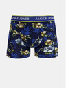 Jack & Jones Set di tre boxer Jack & Jones Flower in blu e nero