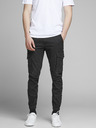 Jack & Jones Pantaloni neri affusolati Jack & Jones Paul
