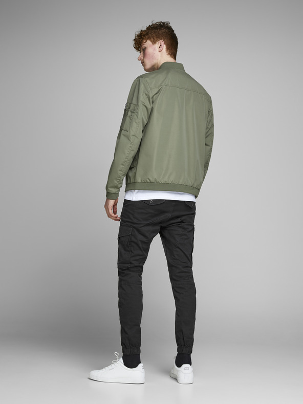 Jack & Jones Pantaloni neri affusolati Jack & Jones Paul