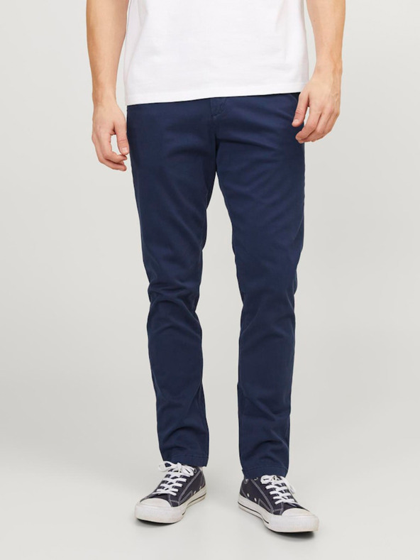 Jack & Jones Pantaloni chino blu scuro Jack & Jones Marco