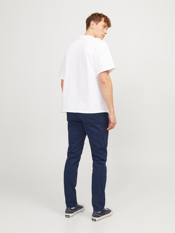 Jack & Jones Pantaloni chino blu scuro Jack & Jones Marco