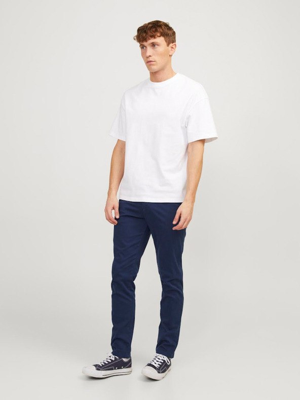 Jack & Jones Pantaloni chino blu scuro Jack & Jones Marco
