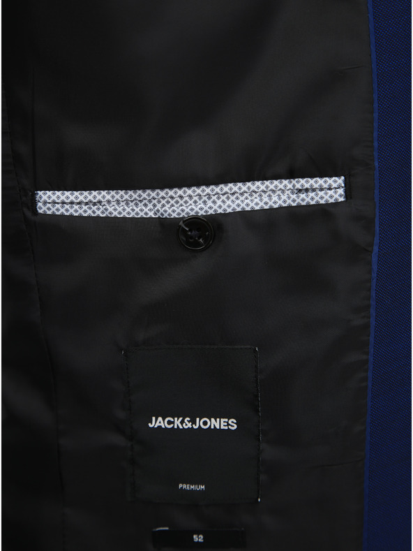 Jack & Jones Giacca da abito in lana blu Jack & Jones Solaris
