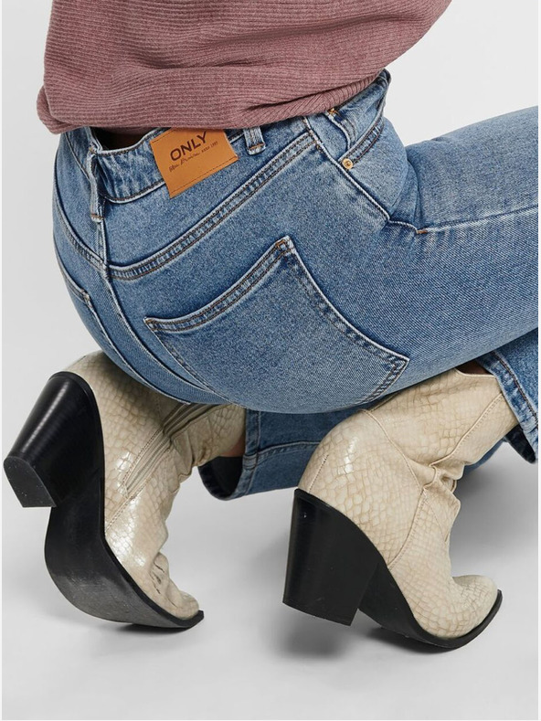 ONLY Jeans blu cropped straight fit ONLY Emily