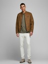 Jack & Jones Giacca marrone in pelle scamosciata Jack & Jones Rocky