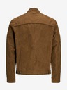 Jack & Jones Giacca marrone in pelle scamosciata Jack & Jones Rocky