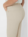 ONLY Jeans cropped straight fit da donna beige ONLY Emily