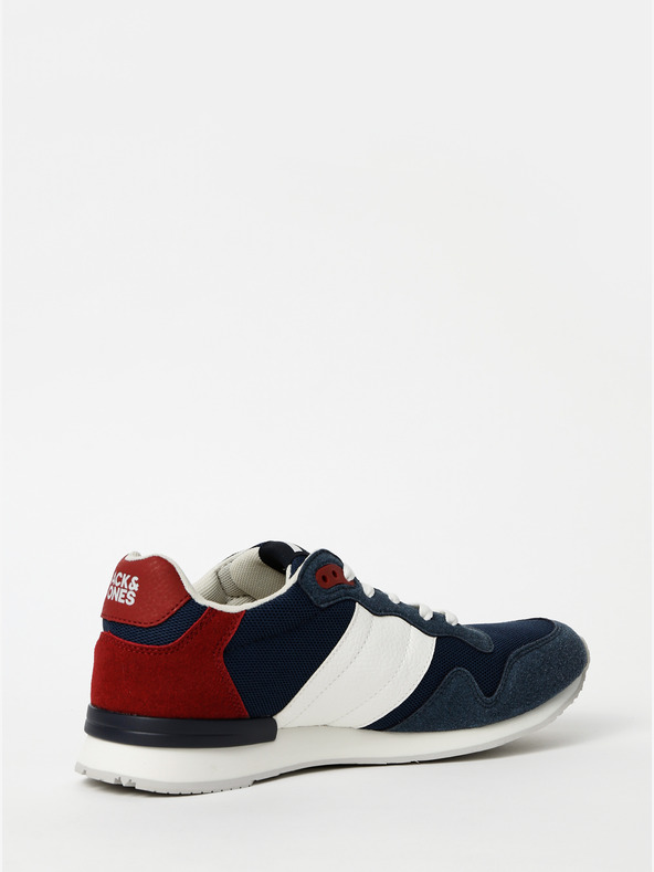 Jack & Jones Scarpe da ginnastica da uomo blu scuro con dettagli in pelle scamosciata Jack & Jones Stellar