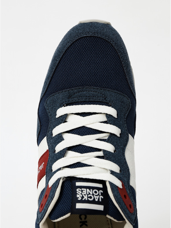 Jack & Jones Scarpe da ginnastica da uomo blu scuro con dettagli in pelle scamosciata Jack & Jones Stellar