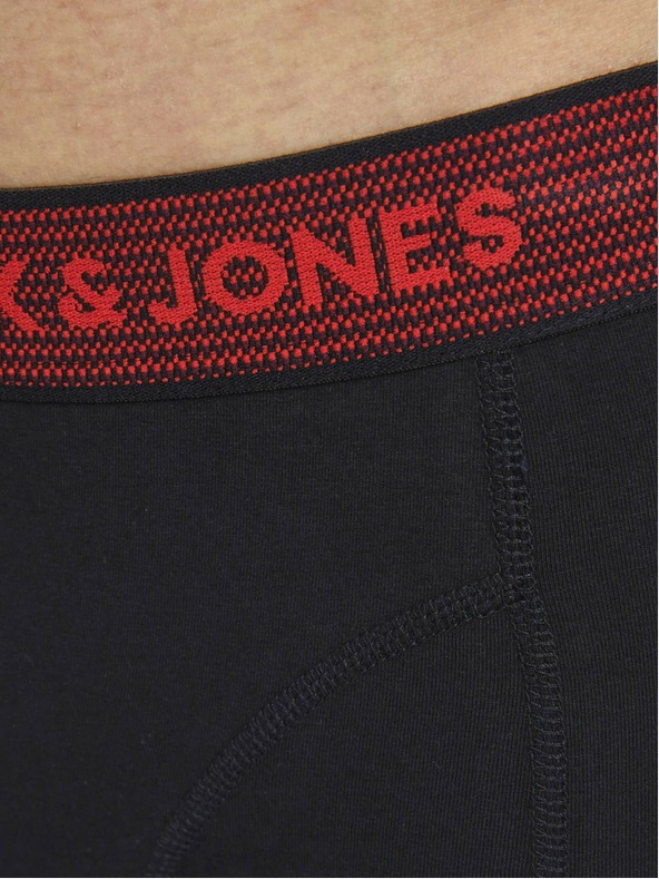 Jack & Jones Set di tre boxer neri Jack & Jones