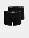 Jack & Jones Set di due boxer neri Jack & Jones Jon