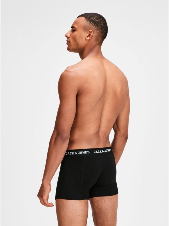 Jack & Jones Set di due boxer neri Jack & Jones Jon