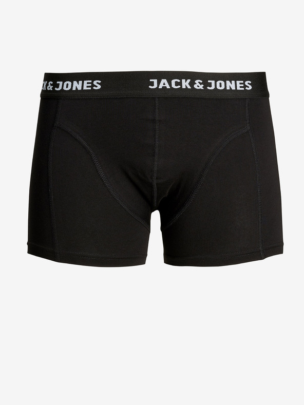Jack & Jones Set di tre boxer neri Jack & Jones Anthony