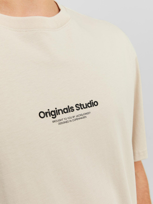 Jack & Jones Camicia Jack & Jones Vesterbro Beige Uomo