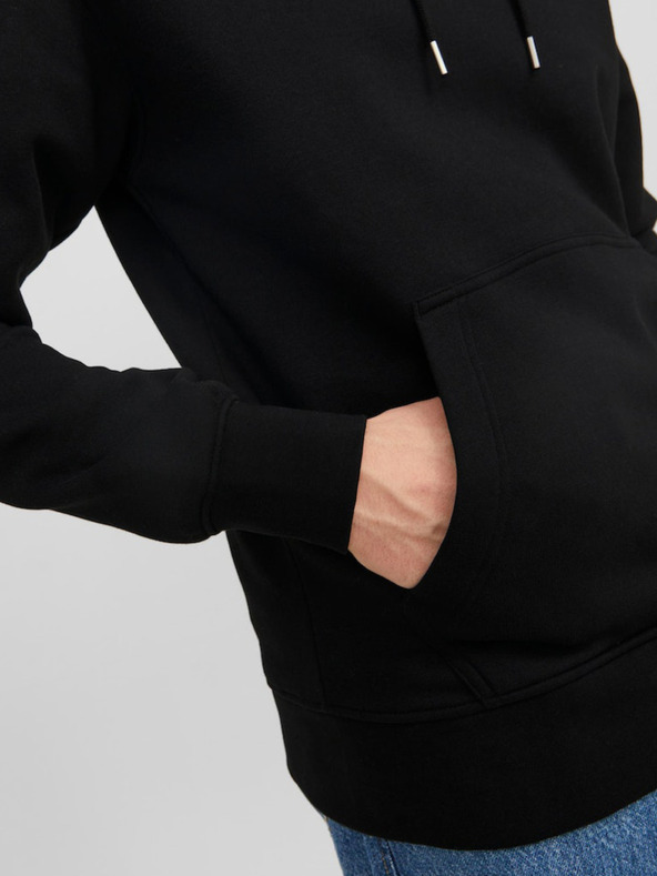 Jack & Jones Felpa con cappuccio Jack & Jones Vesterbro nera da uomo