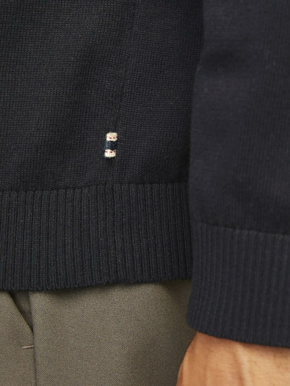 Jack & Jones Nero Uomo Jack & Jones Basic Dolcevita