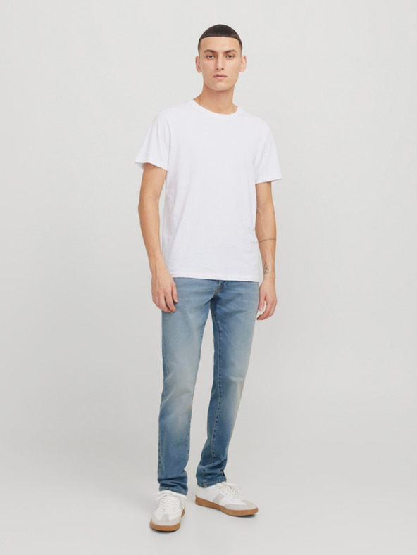 Jack & Jones Jeans blu da uomo con vestibilità affusolata Jack & Jones Mike