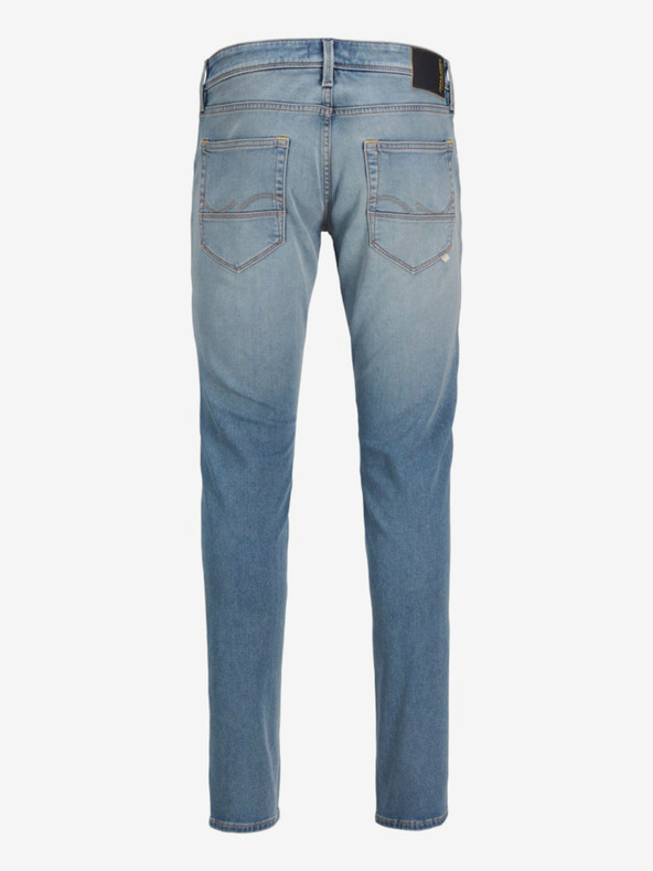 Jack & Jones Jeans blu da uomo con vestibilità affusolata Jack & Jones Mike