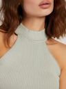 Guess Canotta a coste verde chiaro da donna Guess