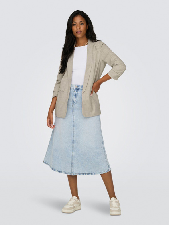 ONLY SOLO blazer beige da donna