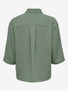 Jacqueline de Yong Camicia verde a maniche corte da donna JDY