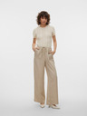Vero Moda Pantaloni a gamba larga da donna beige Vero Moda